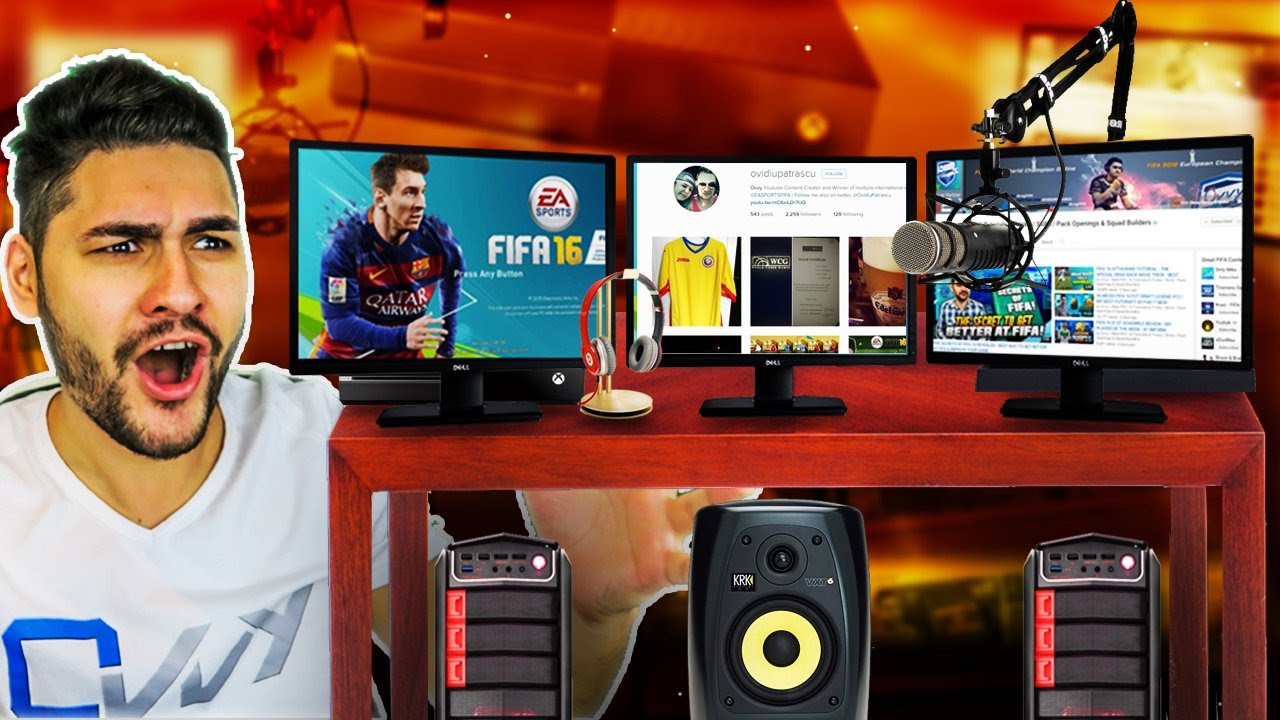 My INSANE GAMING SETUP 2016 EDITION - THE ULTIMATE GAMING SETUP + ROOM TOUR
