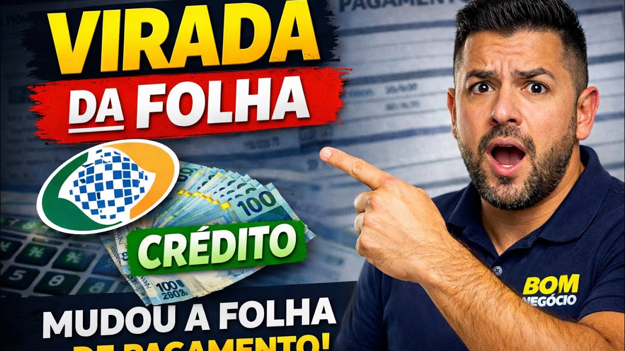 FOLHA INSS MUDOU! Veja o Novo Crédito