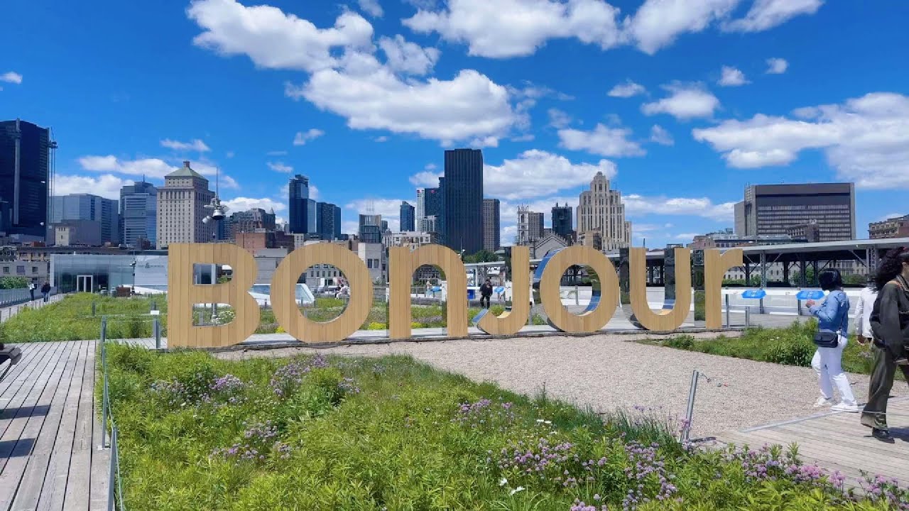 MONTREAL CANADA WALKING TOUR |4K