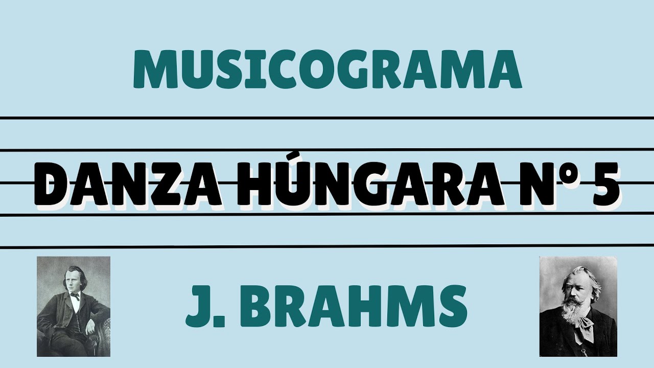 Musicograma - Danza Húngara nº 5 de J. Brahms