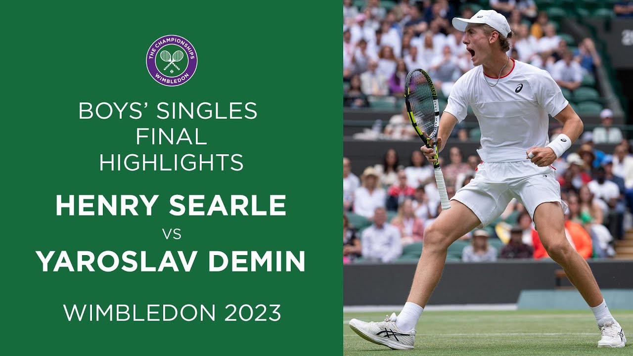 Henry Searle vs Yaroslav Demin: Boys' Singles Final Highlights | Wimbledon 2023