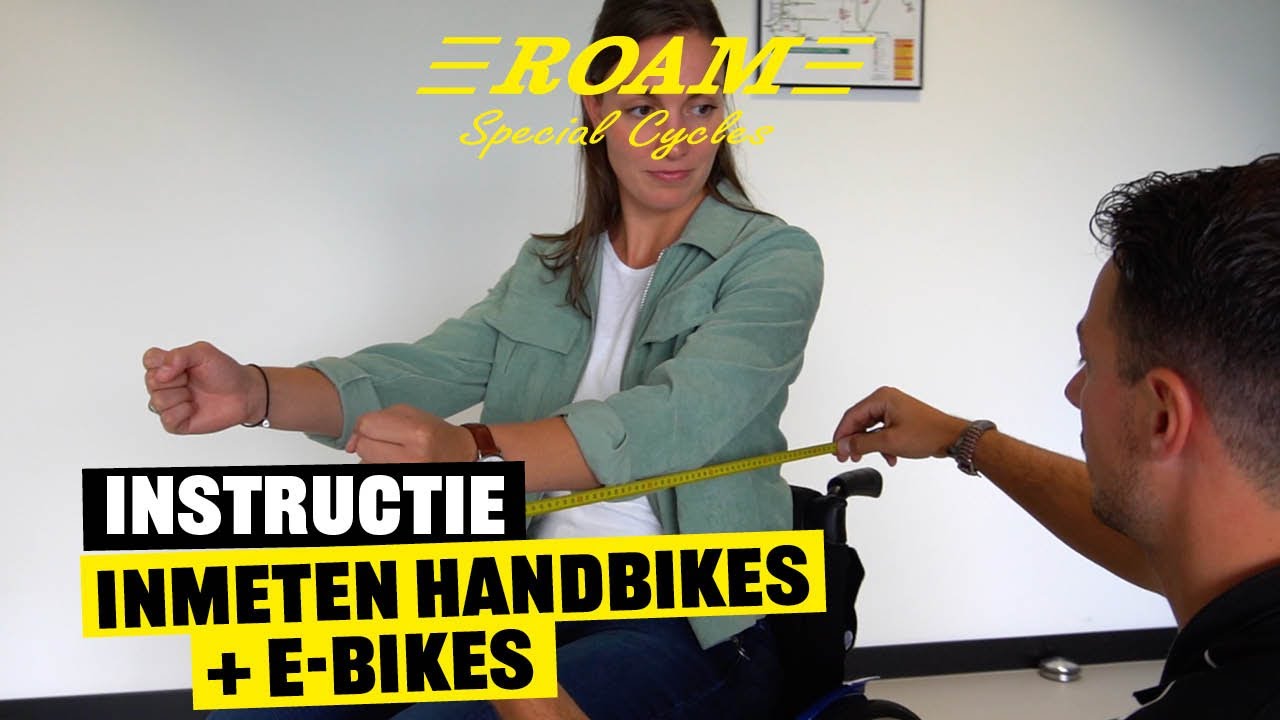 Dealer instructie ::  Aanmeten handbikes + E-bikes