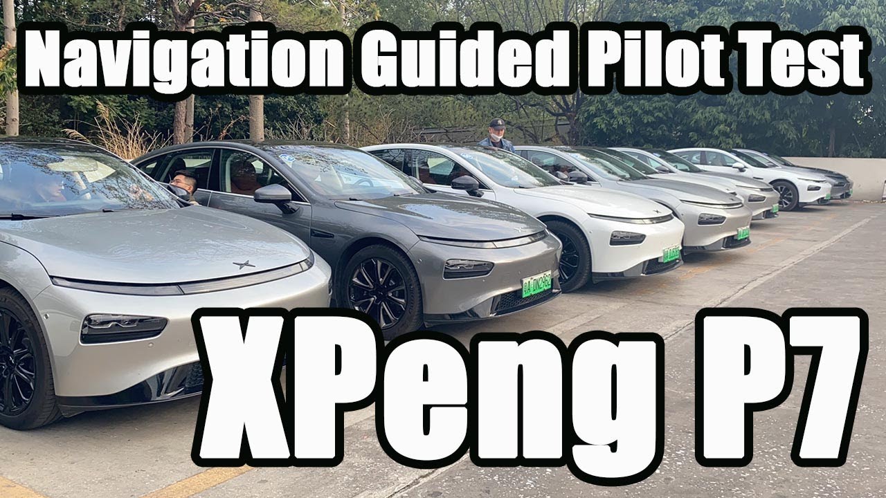 XPeng P7 Navigation Guided Pilot (NGP) Test - Level 3 Autonomous Driving