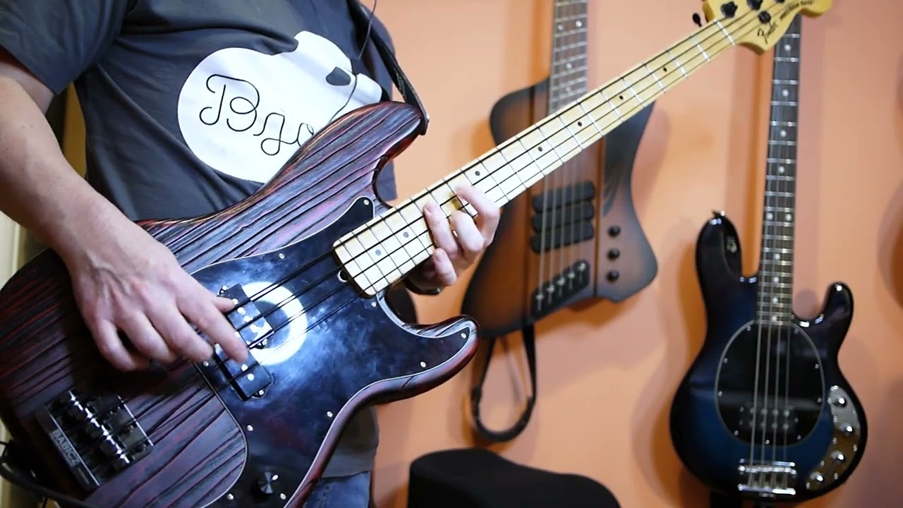 Björk & David Arnold - Play Dead (bass cover)