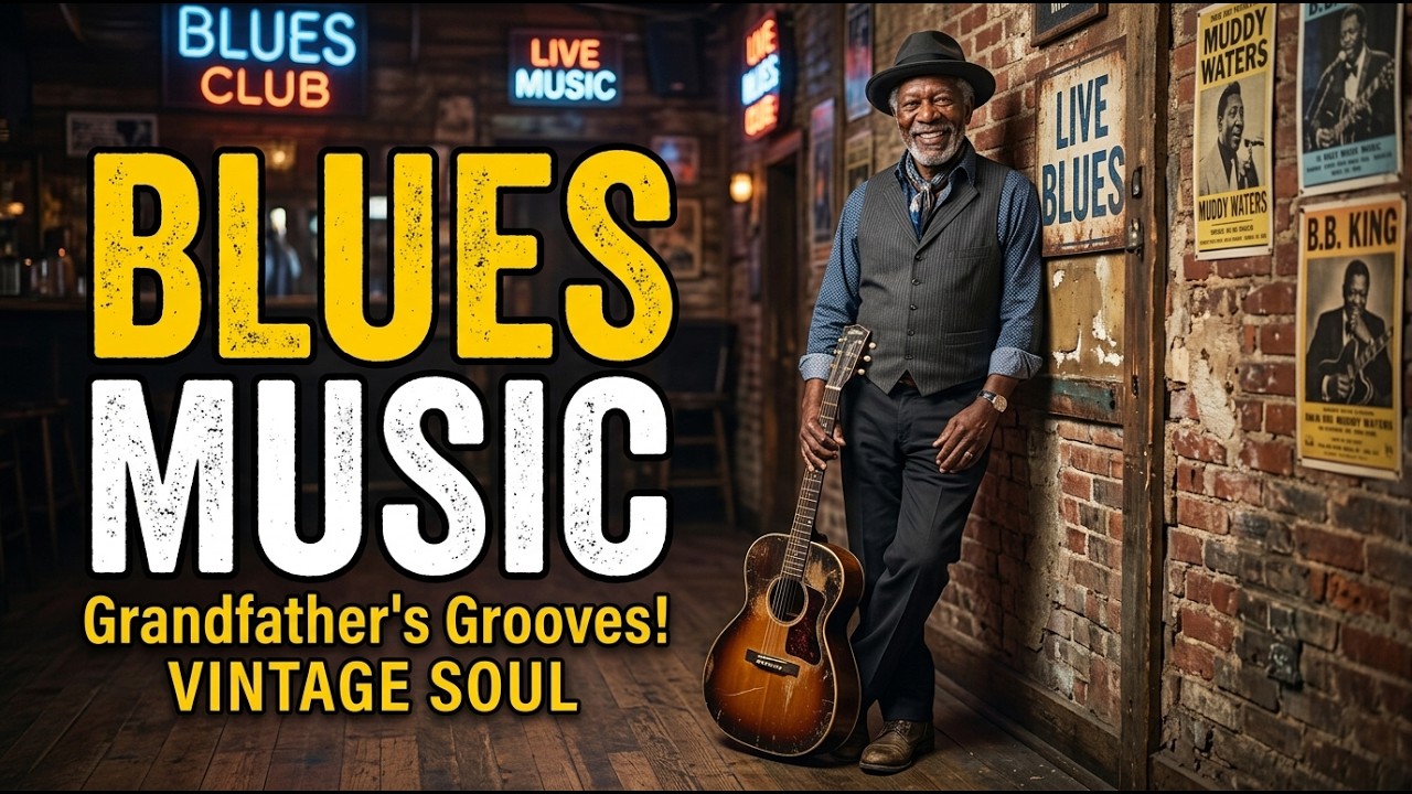 American Highway Blues 🎸 Roadside Guitar Blues Mix