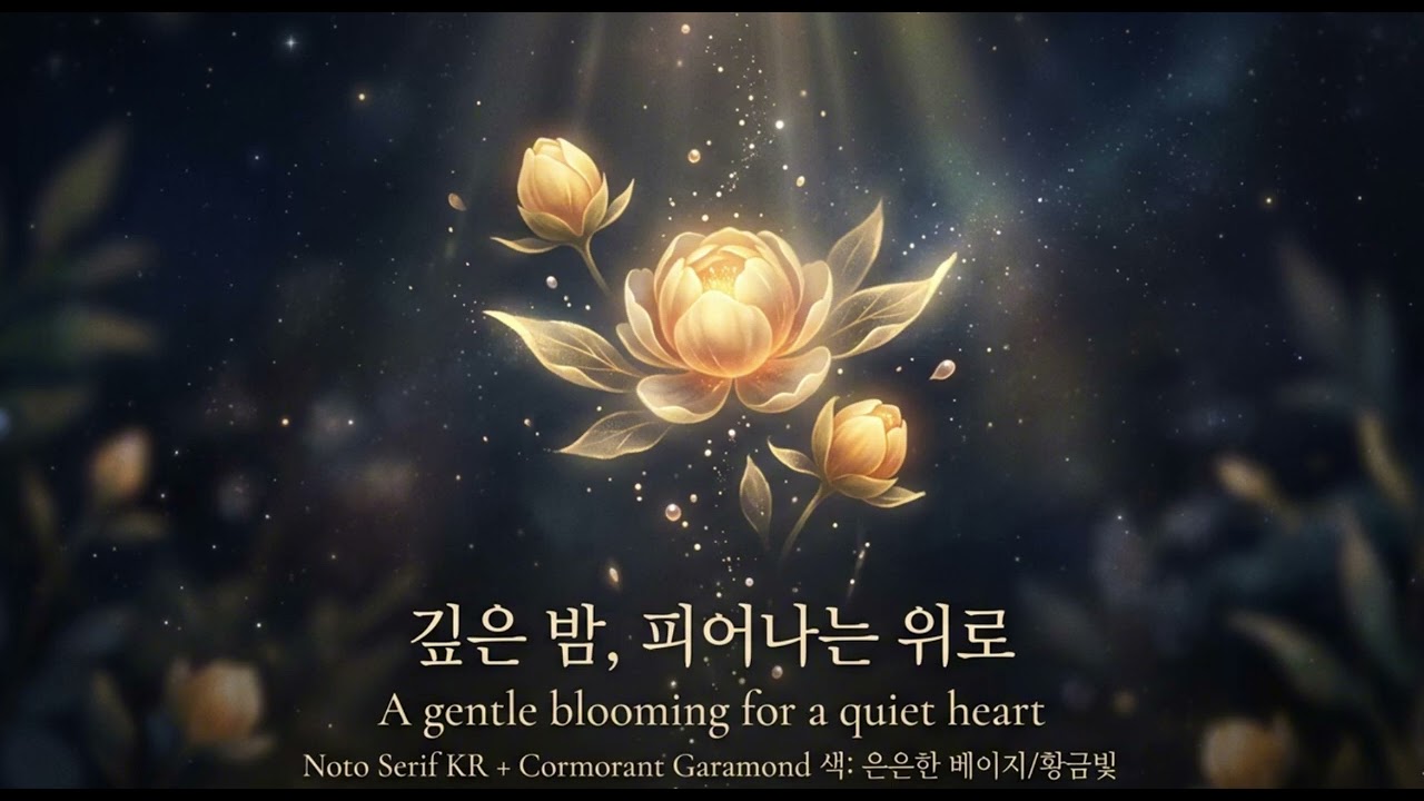 🎵 꽃봉오리 (Flower Bud) v-A