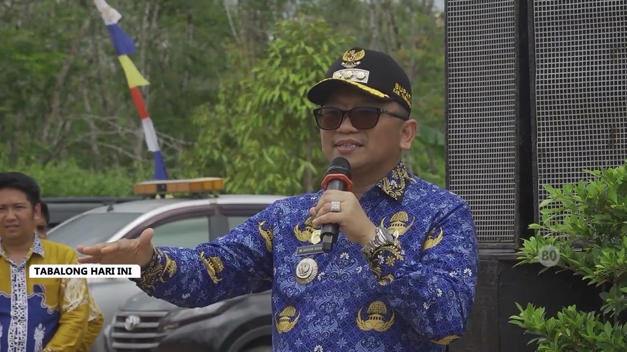 Gelar Bunga Desa di Uwie, Bupati Tabalong Tekankan Kolaborasi Wujudkan Program Prioritas