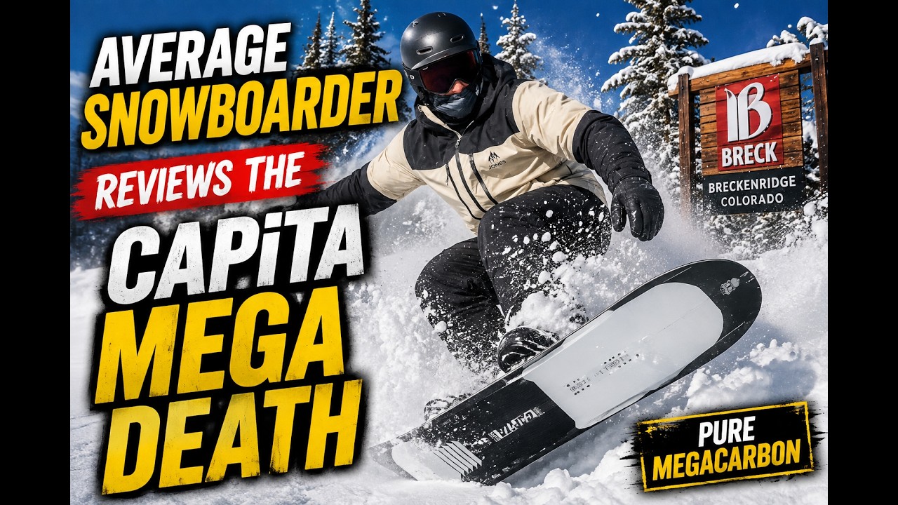 Avg Snowboarder Tests the CAPiTA Mega Death Snowboard