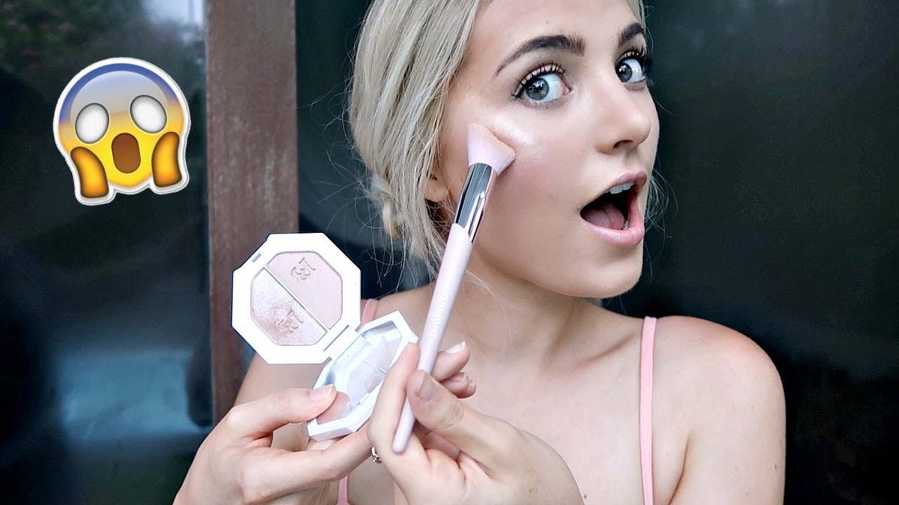 TRYING OUT FENTY BEAUTY BY RIHANNA! FIRST IMPRESSIONS!