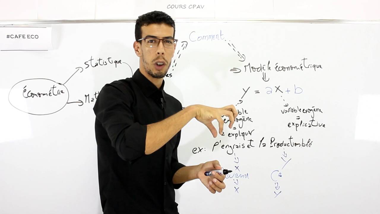 CAFE ECO #EP 01 Econométrie S6 Introduction à l'économétrie Darija