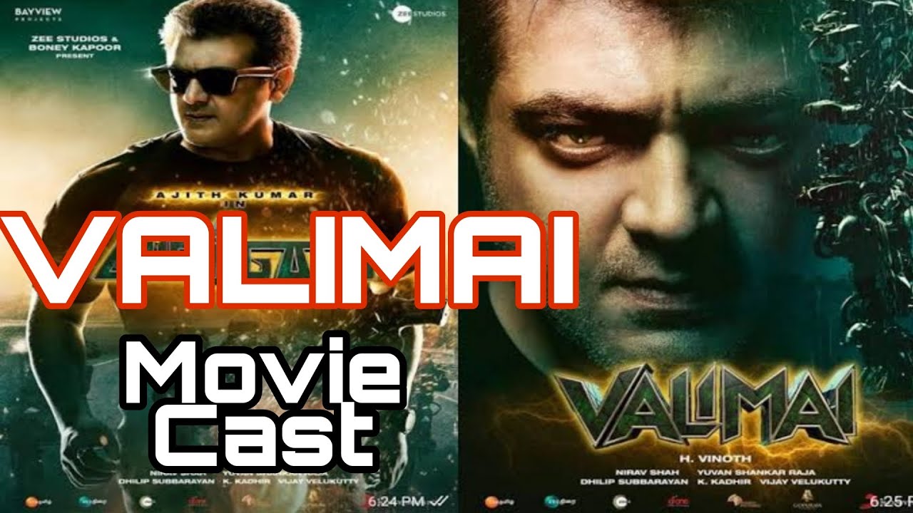 Ajith Kumar VALIMAI movie cast valimai trailer #valimaimovie #Ajithkumar #valimaitelugu