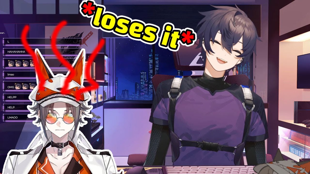 Shoto dies of Laughter at Mysta's Copium