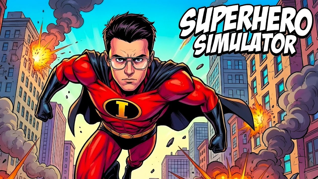 LA CIUDAD NUNCA ESTUVO MENOS A SALVO | Superhero Simulator