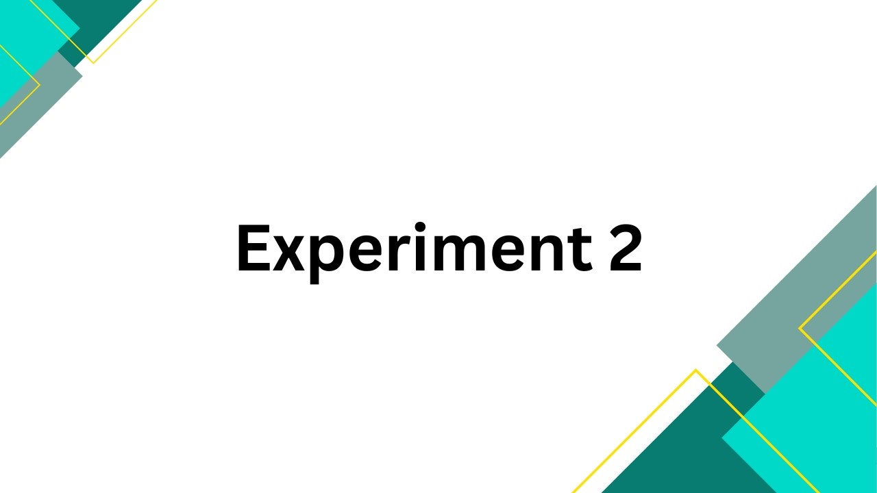 Digital Logic Design Lab Exp 2