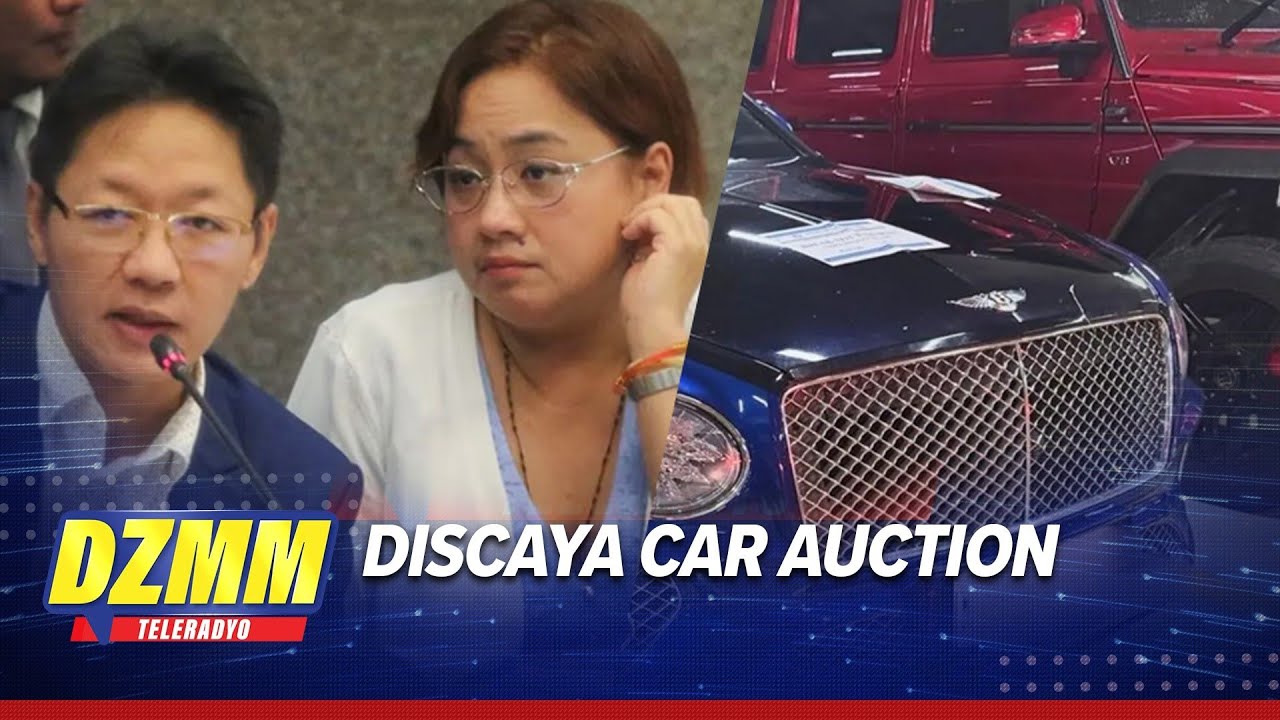 Customs to livestream auction of Discaya vehicles | DZMM TeleRadyo