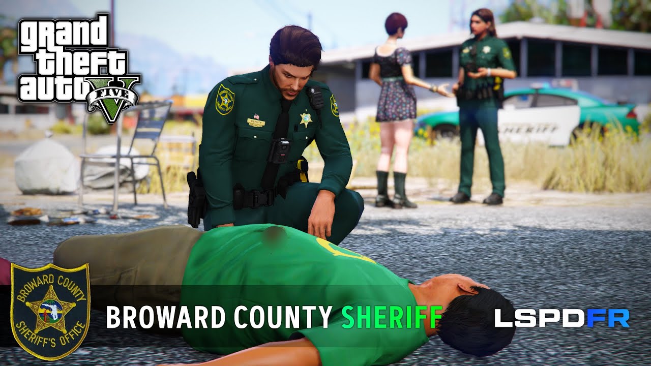 1st Degree Homicide in Sandy Shores - Broward County Sheriff - GTA5 LSPDFR [No Commentary] [161]