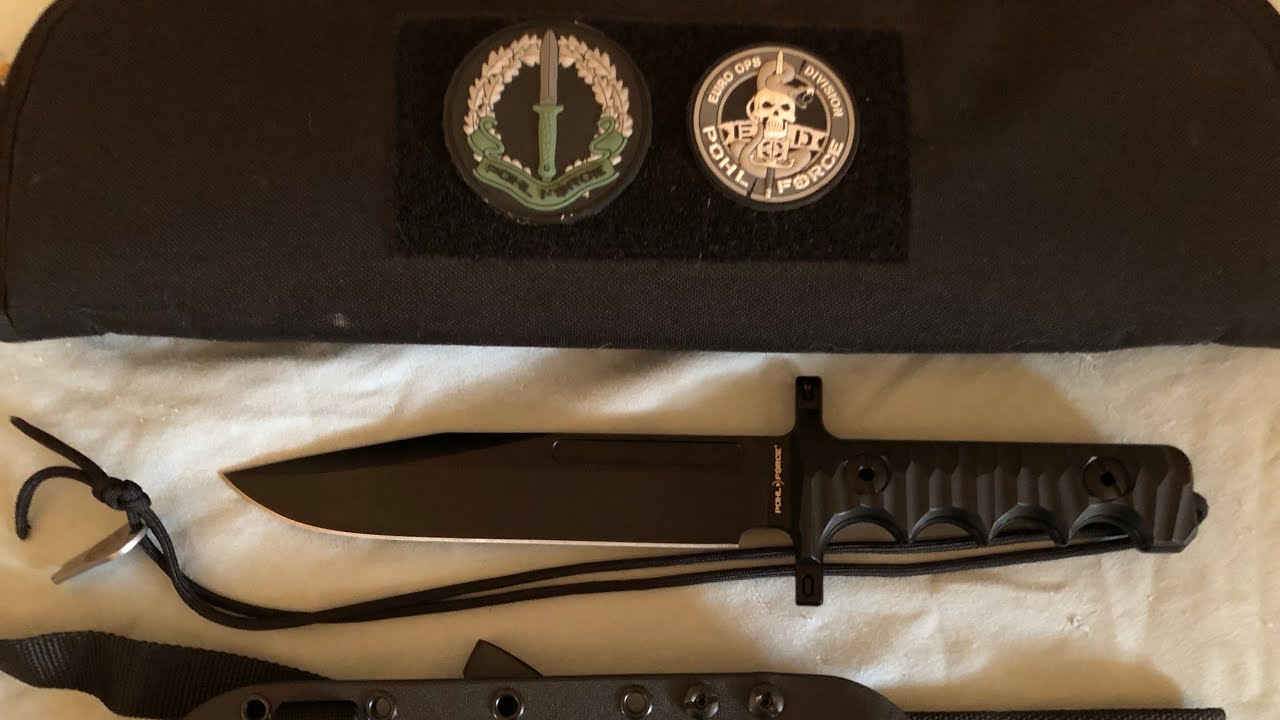 НОЖ POHL FORCE QUEBEC 2 - Black Beauty Bowie Blade