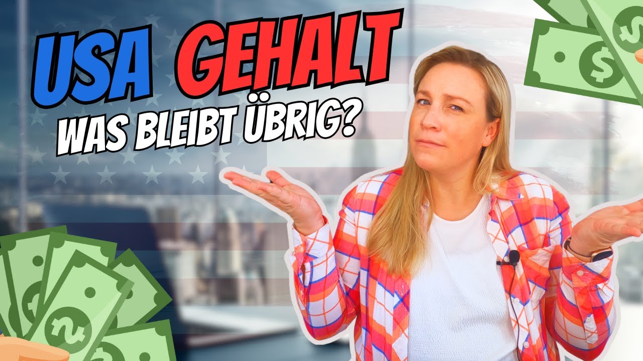 Was verdient man in den USA? Echte Gehaltsabrechnung!