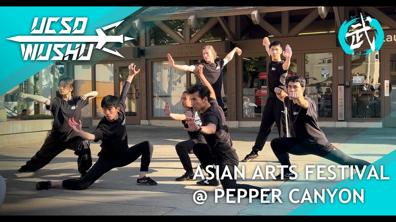 Asian Arts at Pepper Canyon Demo 2024 | UCSD Wushu