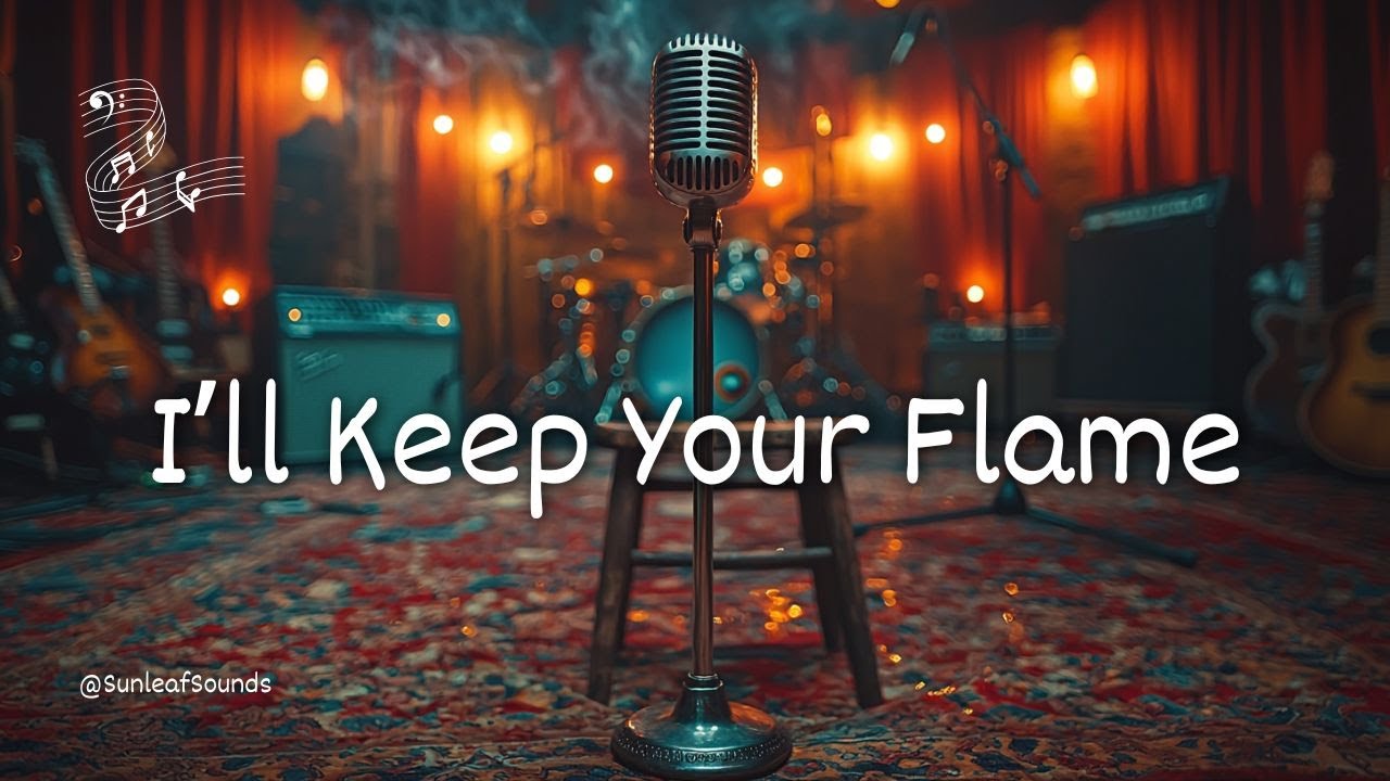 🔥 I’ll Keep Your Flame – Powerful Classic Rock Ballad of Love and Loss 🌙🎸