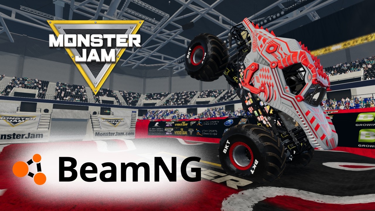 BeamNG Monster Jam Arena All-Out Series - 4 - Worcester, MA