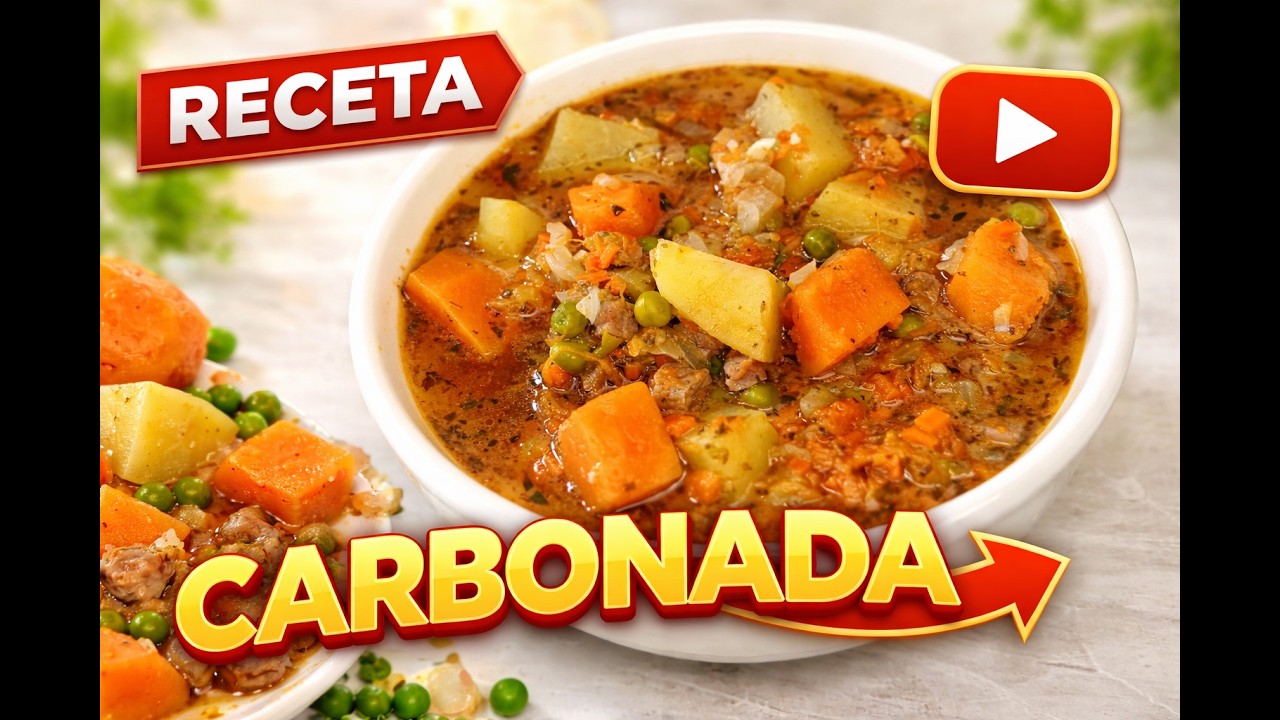 La Verdadera Carbonada Chilena 🇨🇱 ¡Receta Casera Fácil y Deliciosa!
