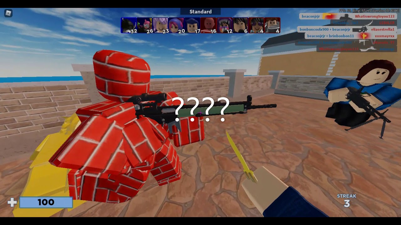Golden knife glitch/Gameplay (Arsenal)