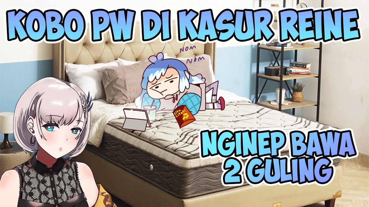 Kobo Sudah Siap Bawa Guling Saat Menginap Di Rumah Reine