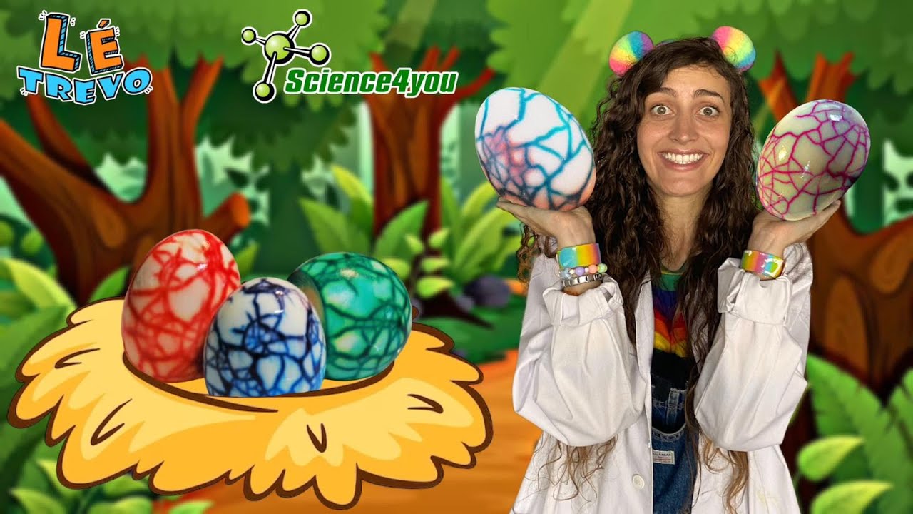 Fiz OVOS COLORIDOS - Experiência com Science4you