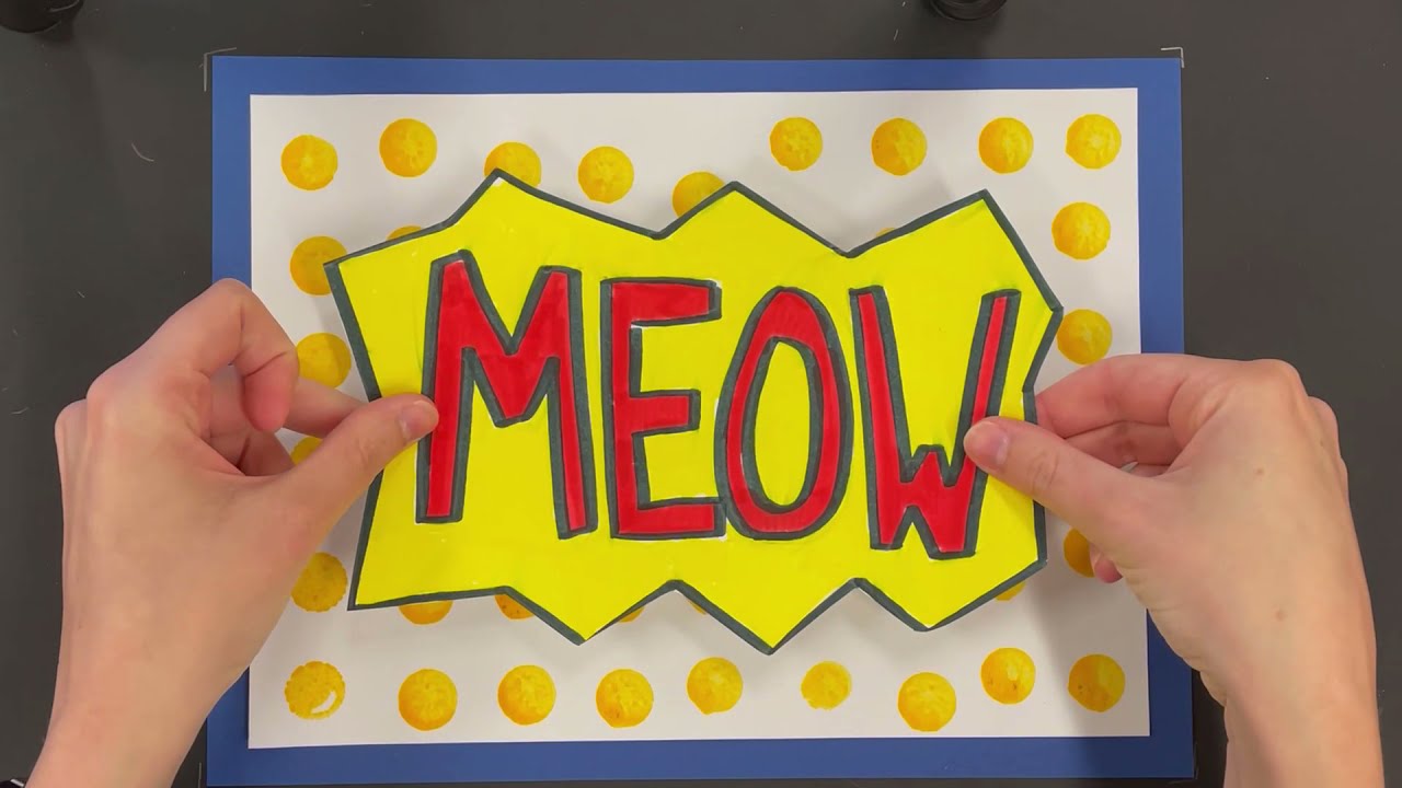 Onomatopoeia - Pop Art Lesson