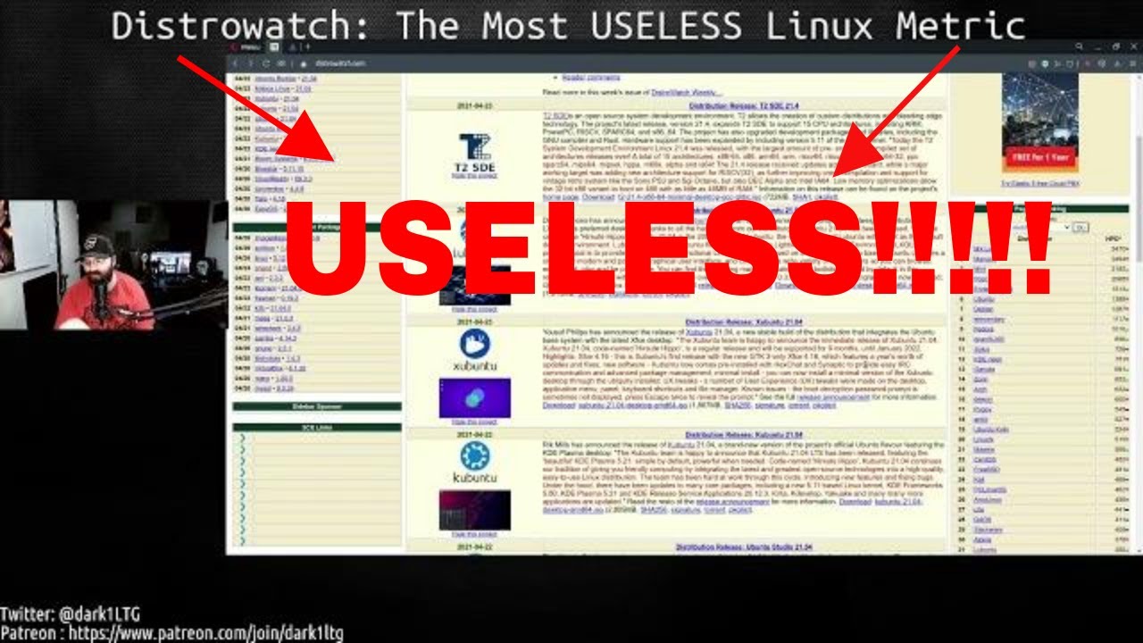 Why Distrowatch is the most USELESS Linux Metric.