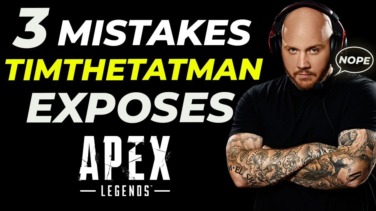 Why TimTheTatMan Really QUIT Apex Legends | 3 HUGE Mistakes to Avoid!