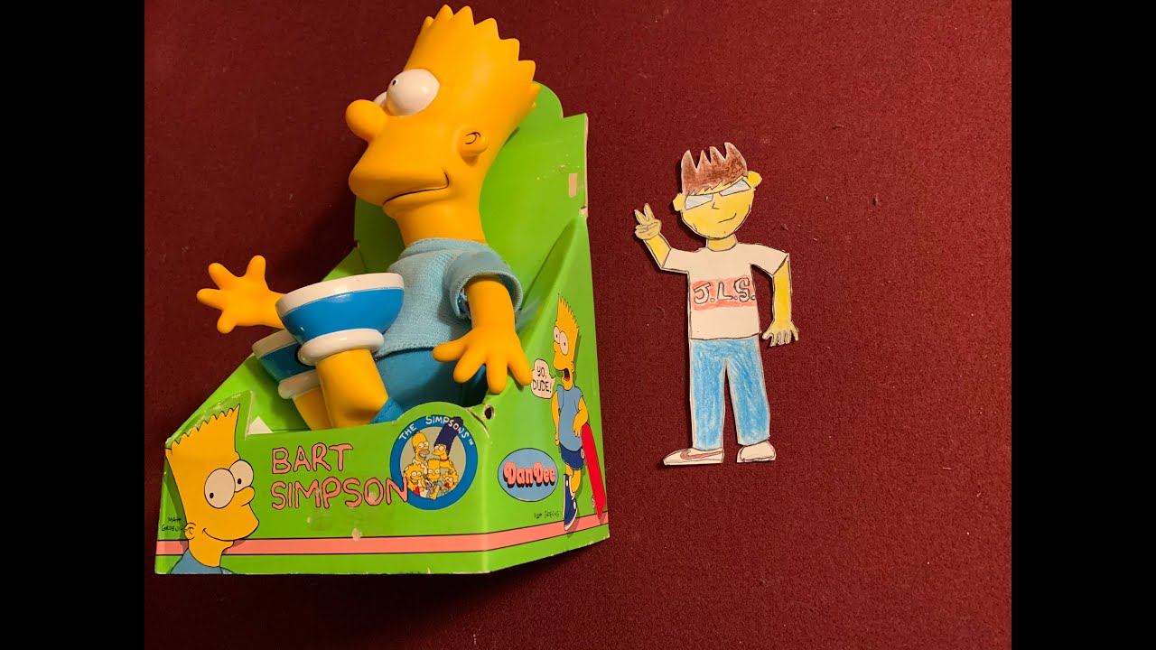 Vintage Bart Simpson Plush