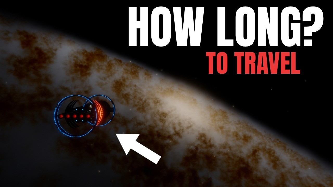 How Long Would It Really Take To Cross Our Galaxy? (The Answer Is Disturbing)