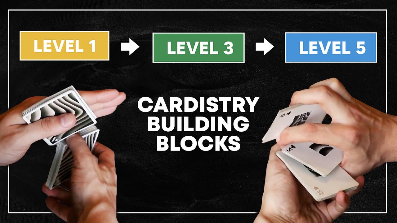 Progress Through the Levels of Cardistry / Beginner Tutorial