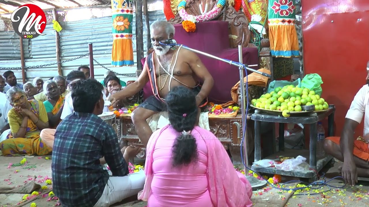 வேதனையுடன் 😥கண்ணீருடன் புளியரை கருப்பசாமி 😥😢தேடி வந்த பக்தர் பார்ப்பவர்களை விரல வைத்தது