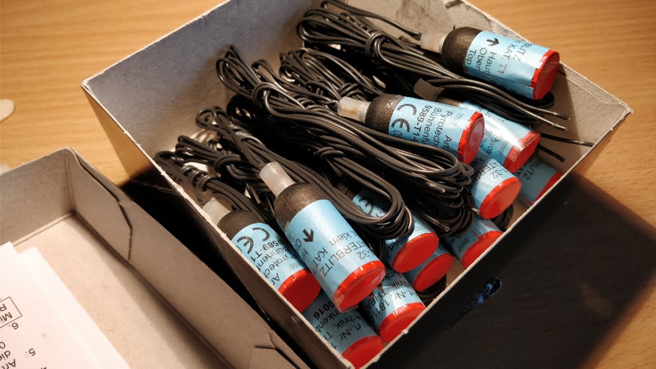 Stage Pyrotechnics - Spark Gerbs - How To Set Up