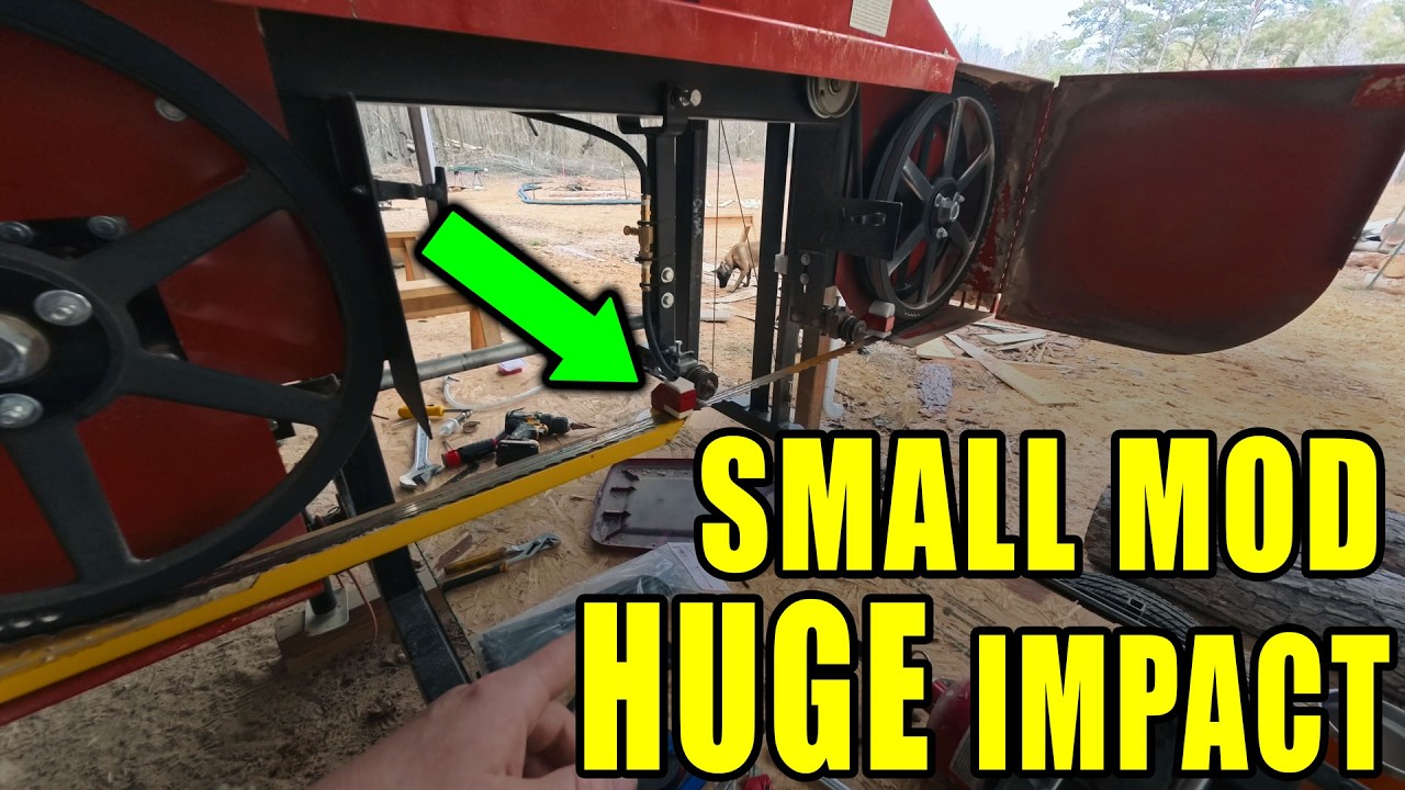 Day 688 - Tiny Sawmill Mod with HUGE Impact