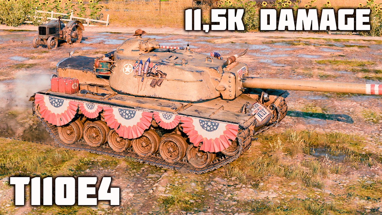 T110E4 WoT – 6Kills, 11,5K Damage