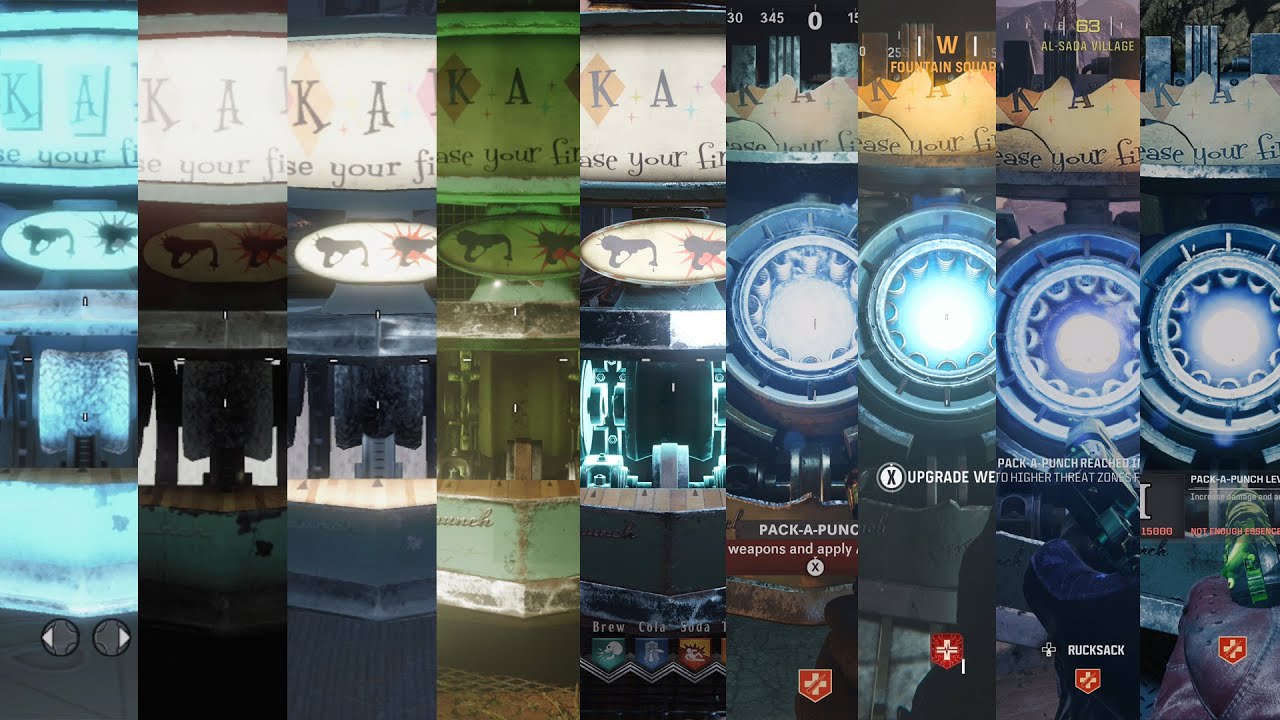 Call of Duty Zombies Pack-A-Punch Evolution (WAW,BO1,BO2,BO3,BO4,BOCW,VG,MW3,BO6) Обновлено