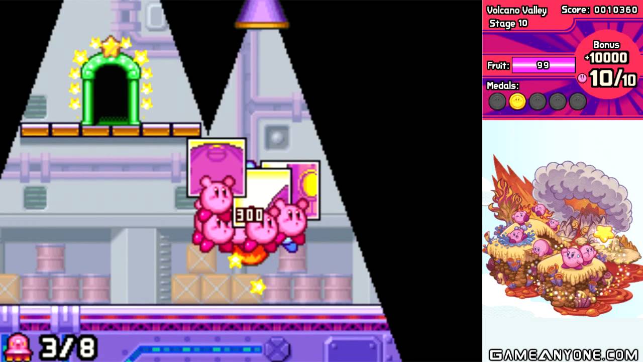 Kirby Mass Attack Walkthrough - Part 44: Stage 4-10