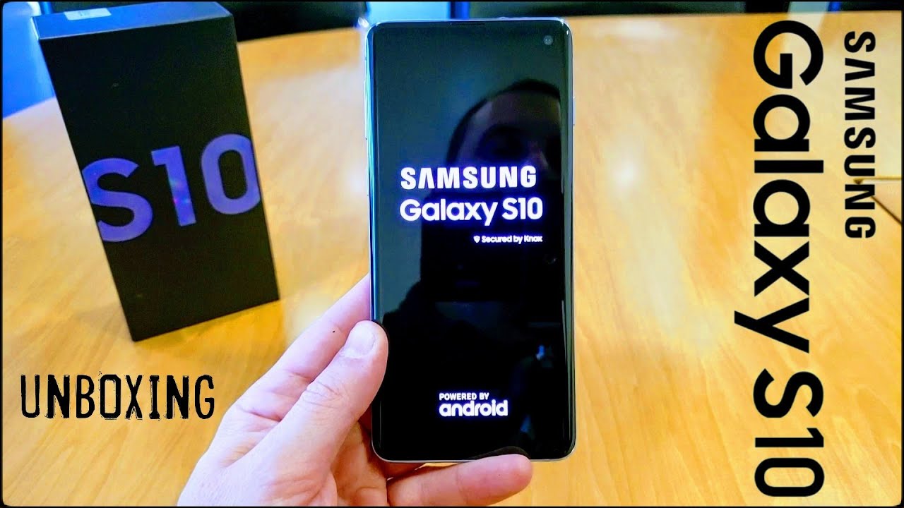 Unboxing (Desempaquetado) SAMSUNG GALAXY S10
