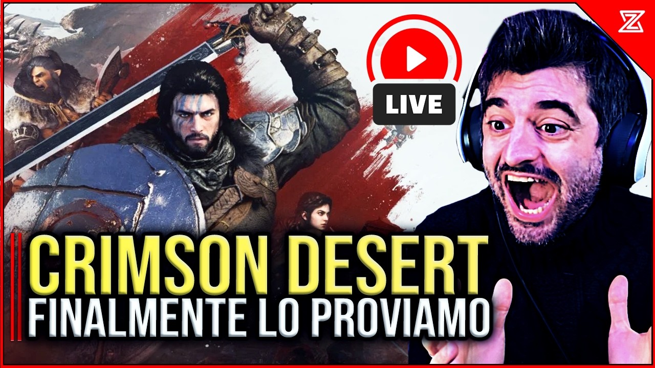 🔴 CRIMSON DESERT LIVE: Com'è DAVVERO? [Gameplay Ita]
