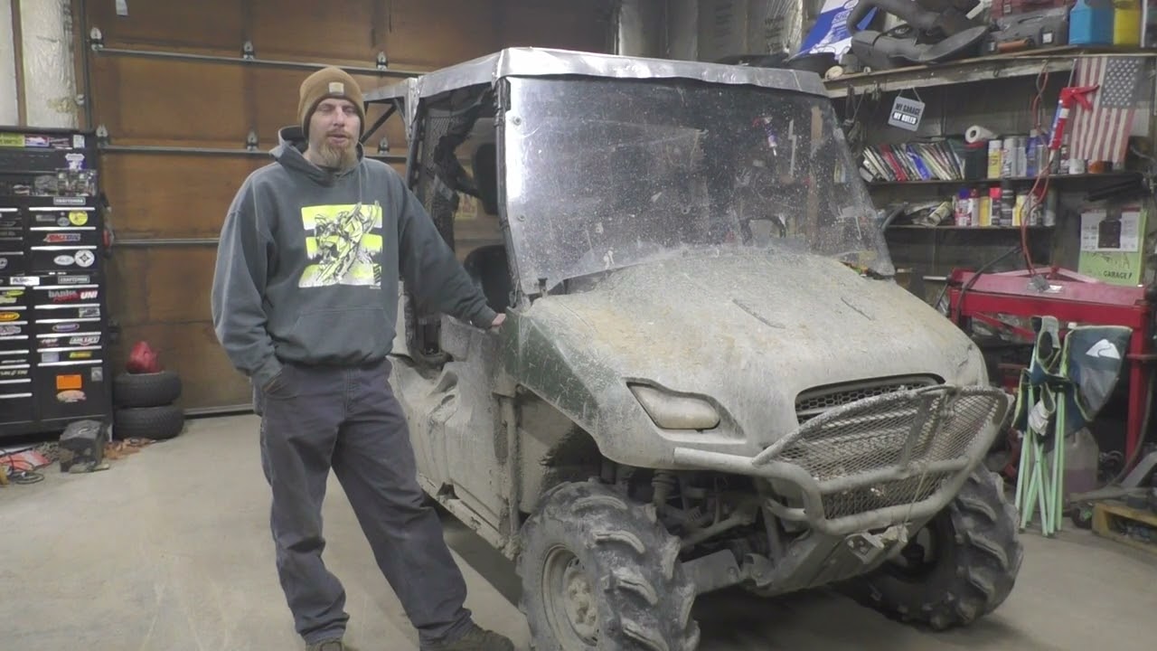 Can you gear down a Honda Big Red MUV