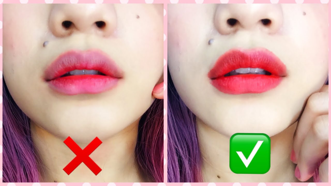 🌸 LIPTINT TIPS AND TRICKS | Paano i-pantay ang lagay ng liptint