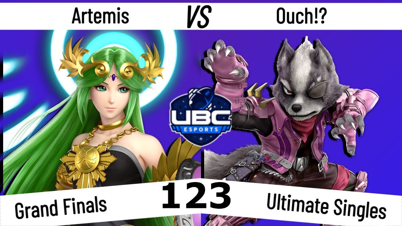 UBC Weekly #123 - GRAND FINALS - Artemis (Palutena) Vs. Ouch!? (Wolf) - SSBU