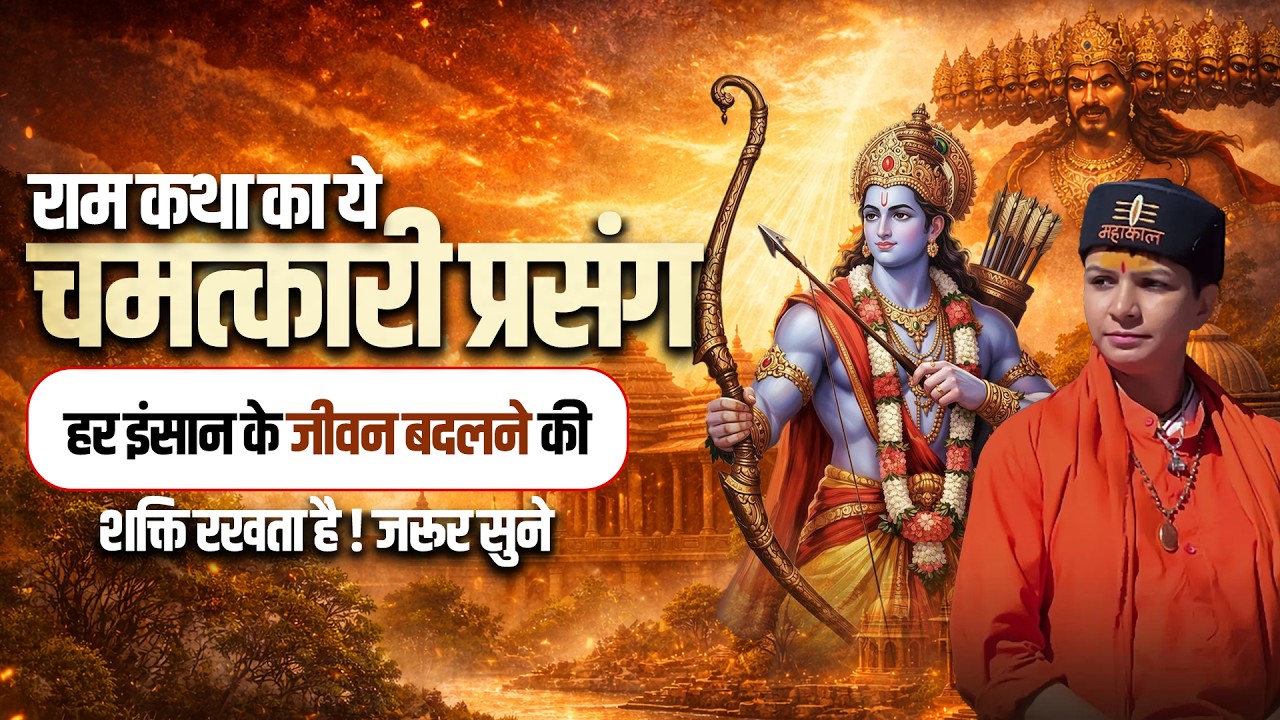 राम कथा का ये चमत्कारी प्रसंग हर इंसान के जीवन बदलने की  शक्ति रखता है! जरूर सुने | Varsha Nagar Ji