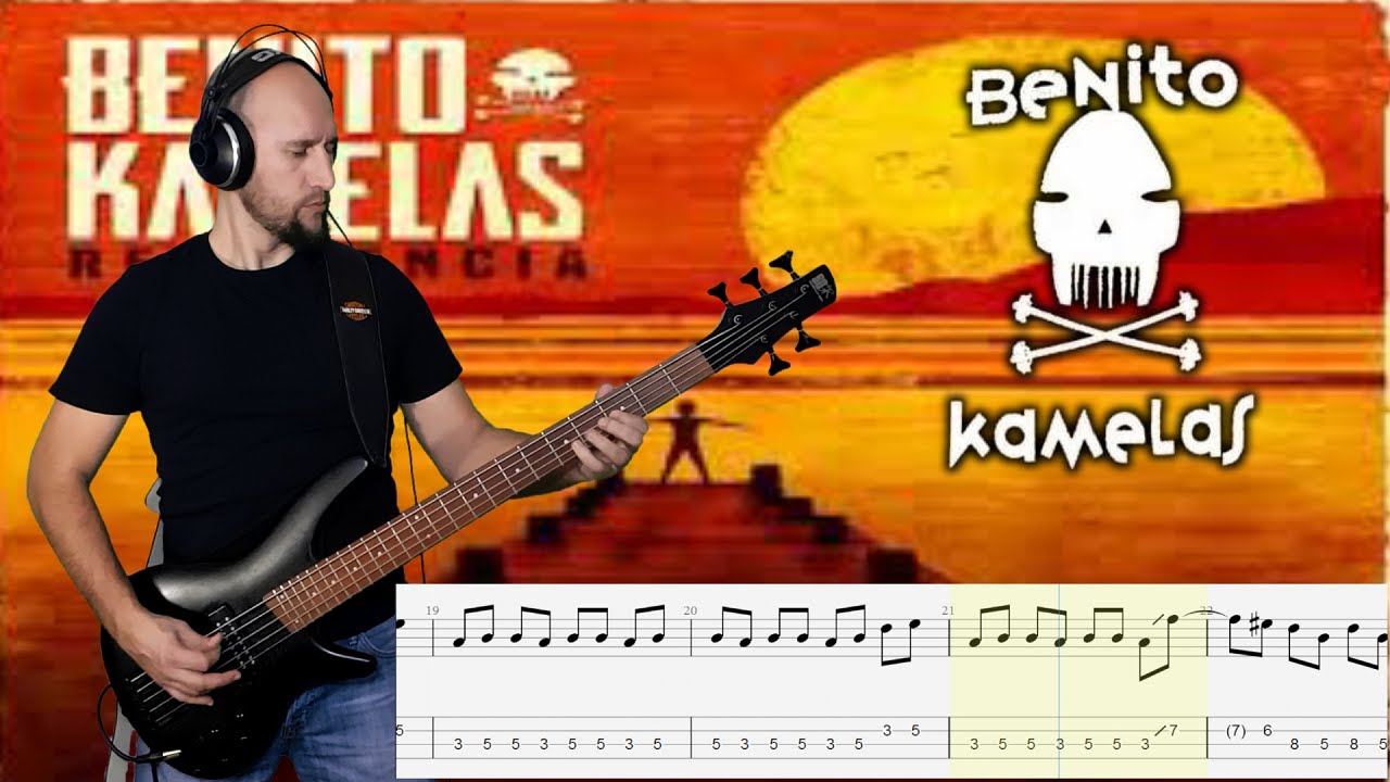 Benito Kamelas Bass Cover (+Tab): Destrozando 