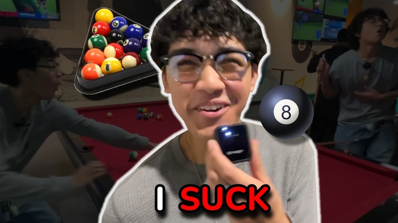 i thought pool was easy... (VLOG)