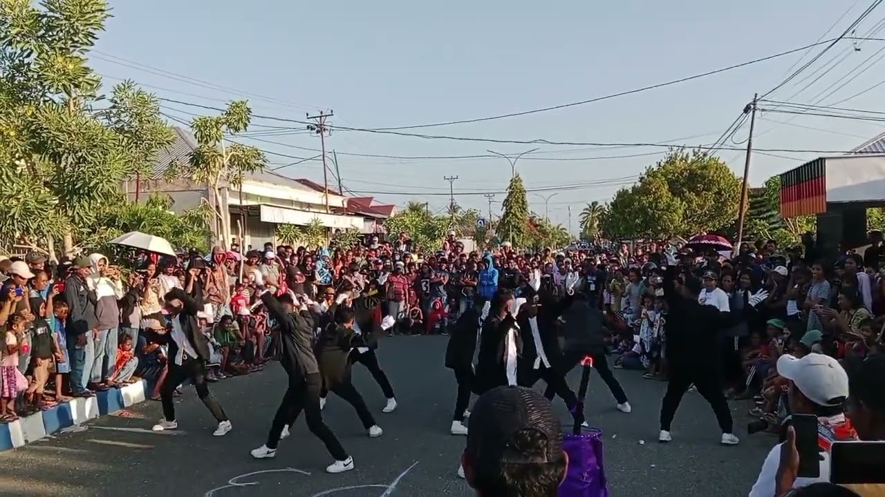 Gerak Jalan Empang Kota Tual Maluku 2023. YAKUZA SQUAD